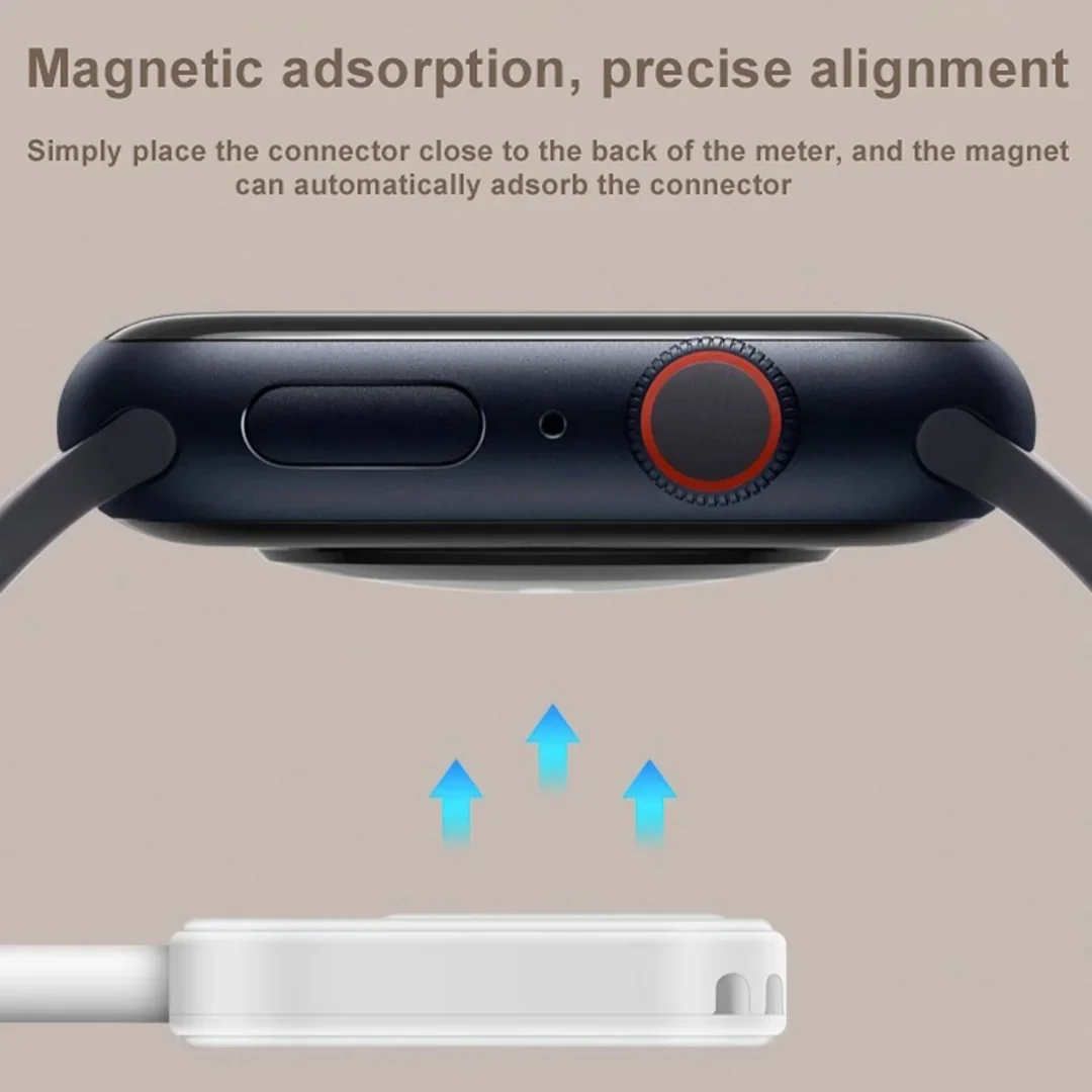 Magnetic Wireless Fast Charger - Watch 7 Smartwatch Iphone ulasan dan harga