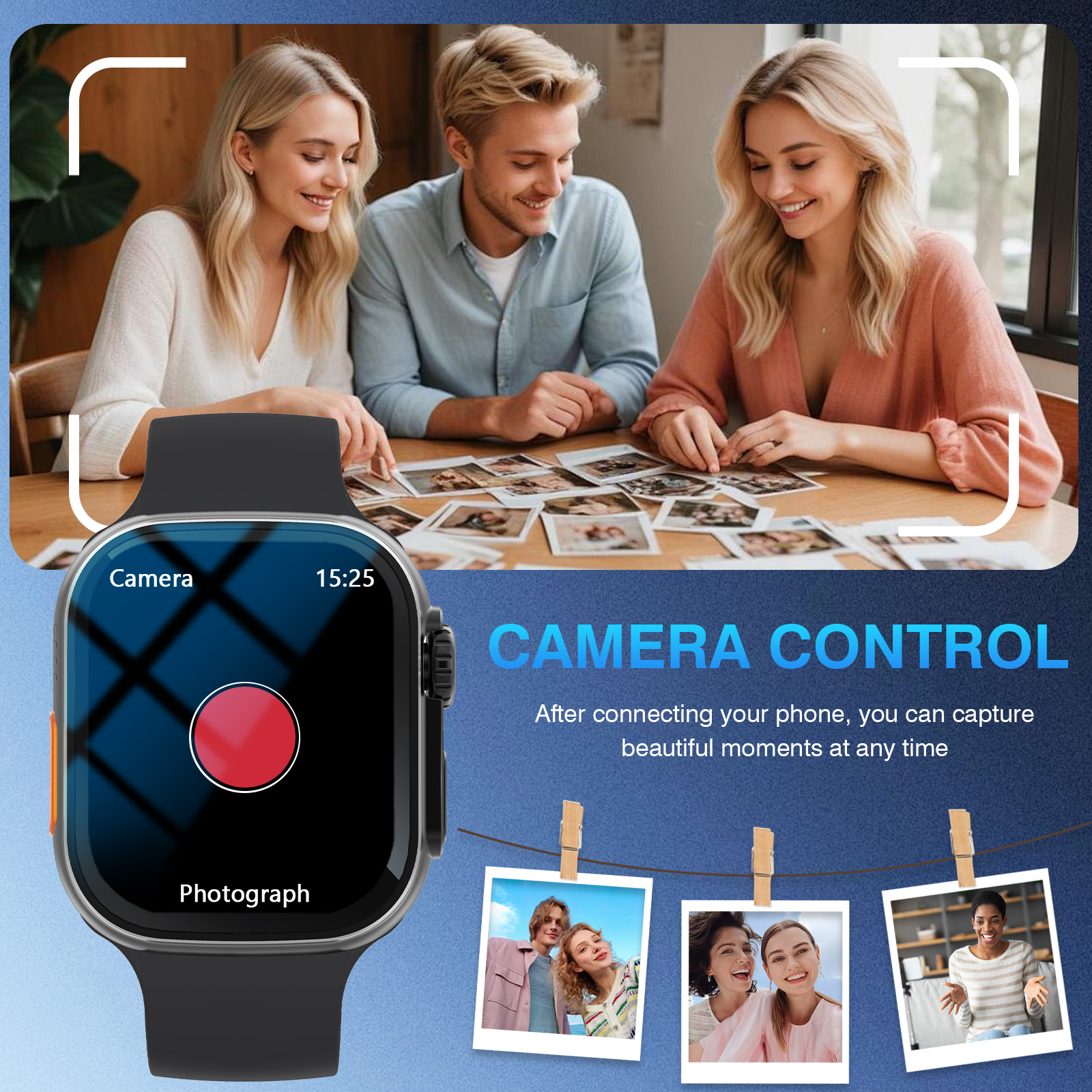 New Smart Glasses,answering Ca - Watch 7 Smartwatch Iphone ulasan dan harga