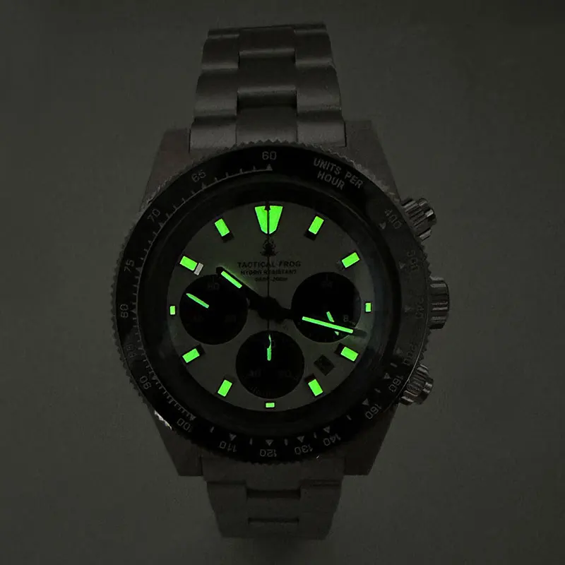 Tactical Frog 41mm Men's Chron - Solar Powered Watch ulasan dan harga
