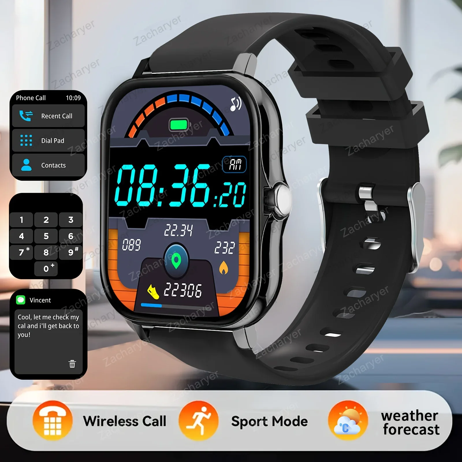 Smart fitness watch,  outdoor  - Smartwatch Iphone Watch For Men ulasan dan harga