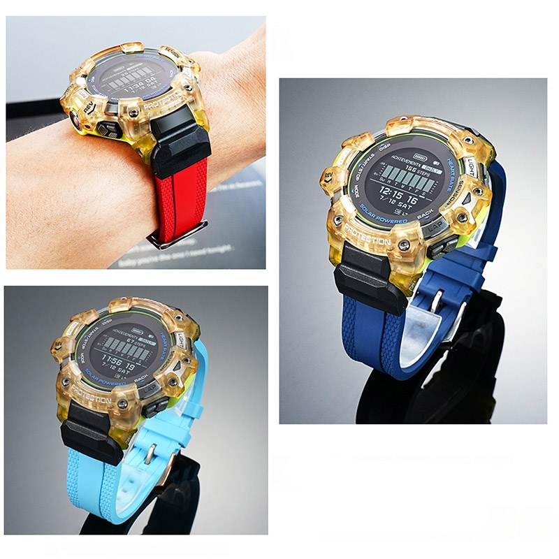 FKM Rubber Strap for G-SHOCK C - Smartwatch Casio Watches For Men ulasan dan harga