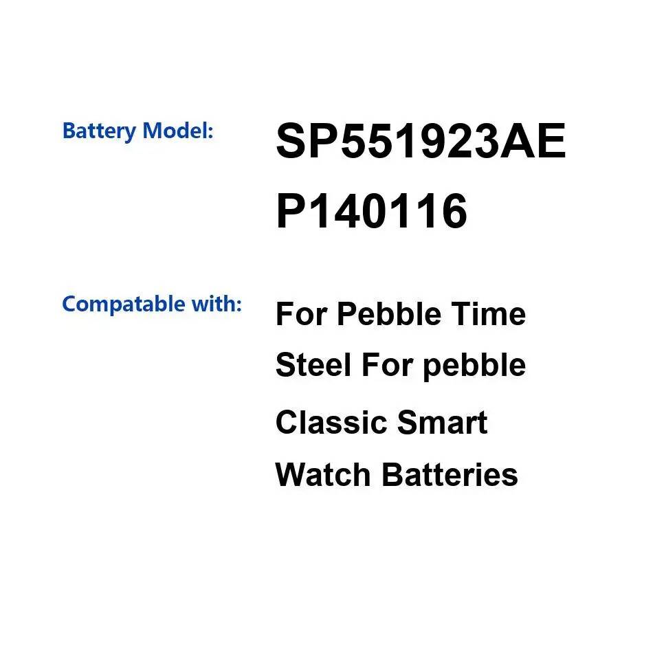 for Smart Watch Battery SP5519 - Smartwatch Pebble Watches ulasan dan harga