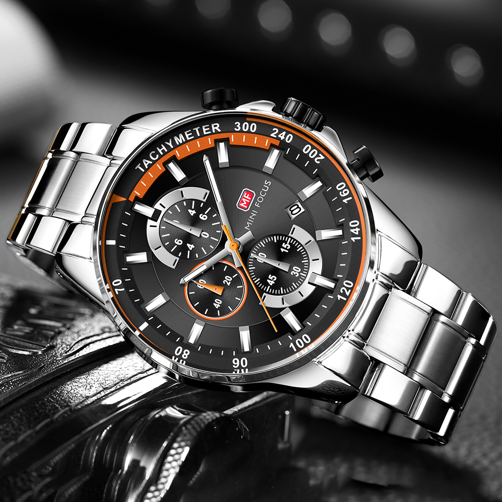 MINI FOCUS Fashion Quartz Watc - Smartwatch Branded Watches For Men ulasan dan harga