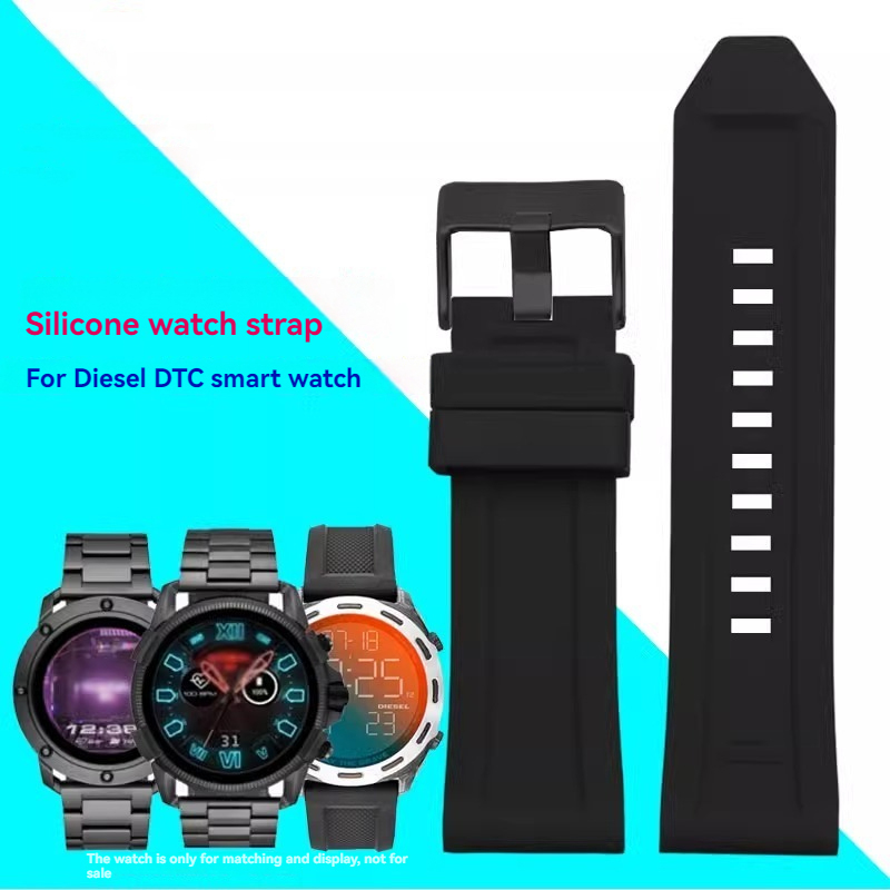 Silicone Rubber Bracelet Watch - Diesel Watches Smartwatch ulasan dan harga