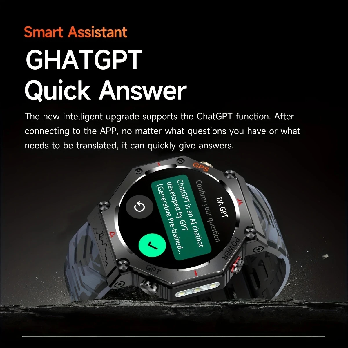 2026 New ChatGPT AI assistant  - Smartwatch Watches For Women With Gps ulasan dan harga