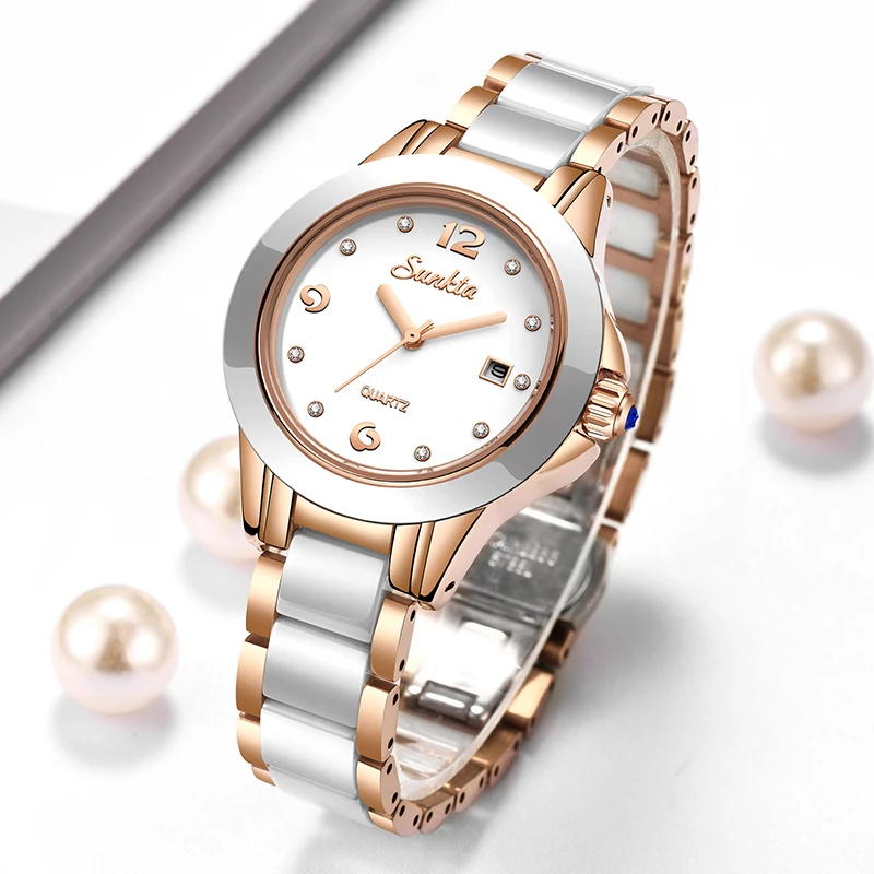 Sunkta Fashion Casual Quartz W - Ladies Fashion Watch ulasan dan harga