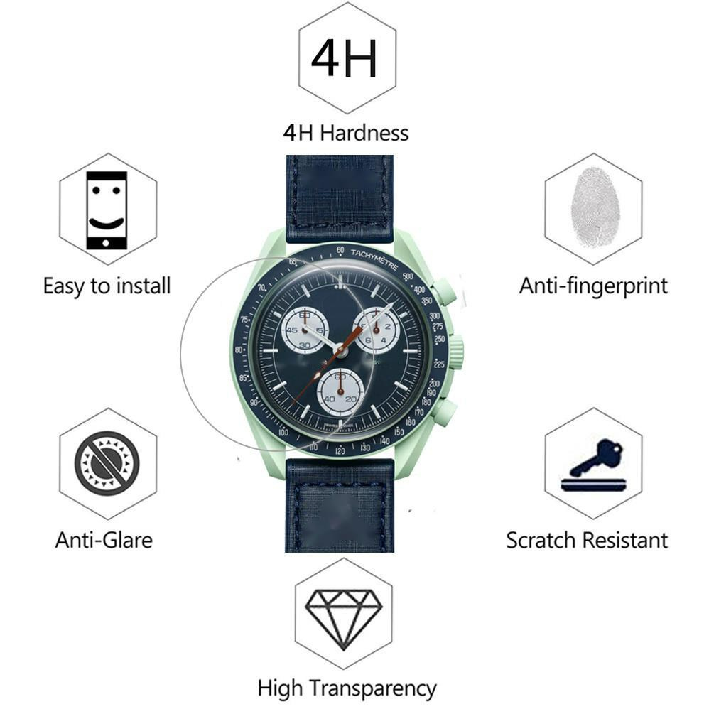 3Pcs Full Coverage Film For Om - Omega Watches Smartwatch ulasan dan harga