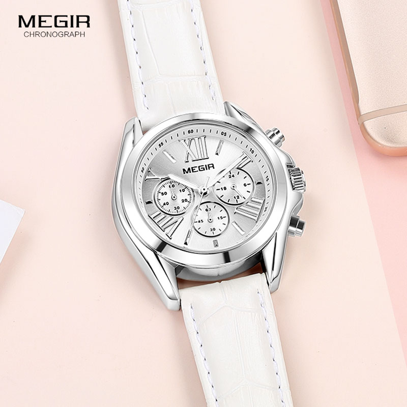 MEGIR2019 New Luxury Leather W - Luxury Ceramic Watch ulasan dan harga