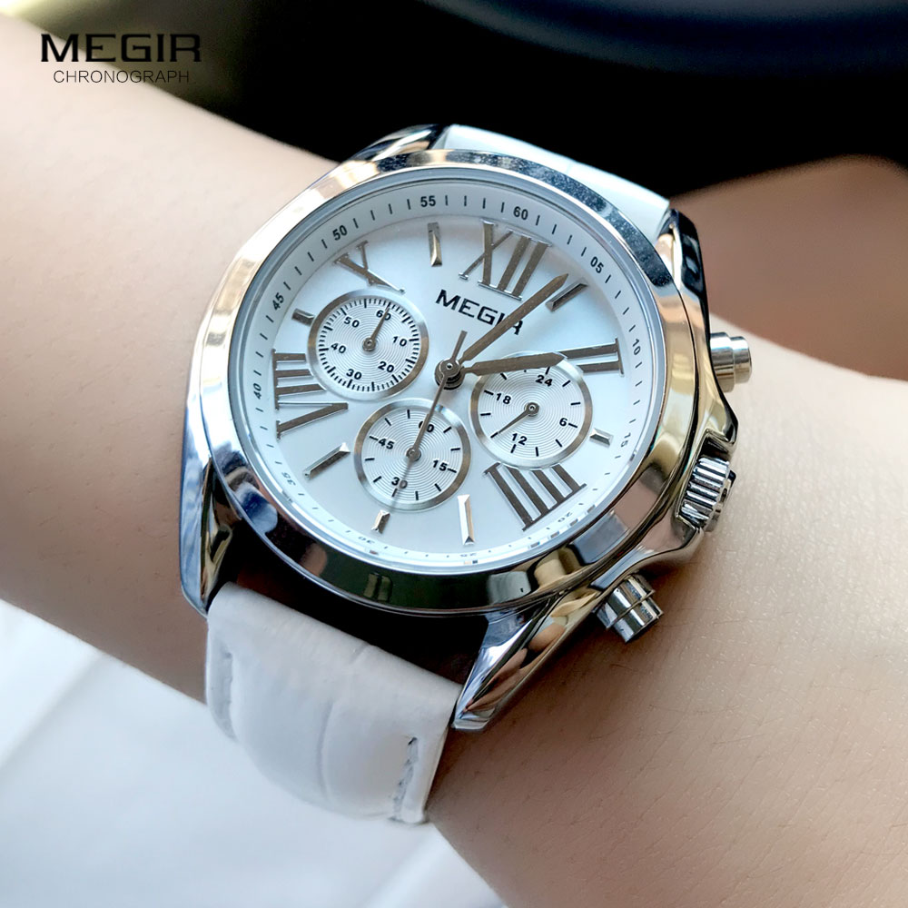 MEGIR2019 New Luxury Leather W - Luxury Ceramic Watch ulasan dan harga