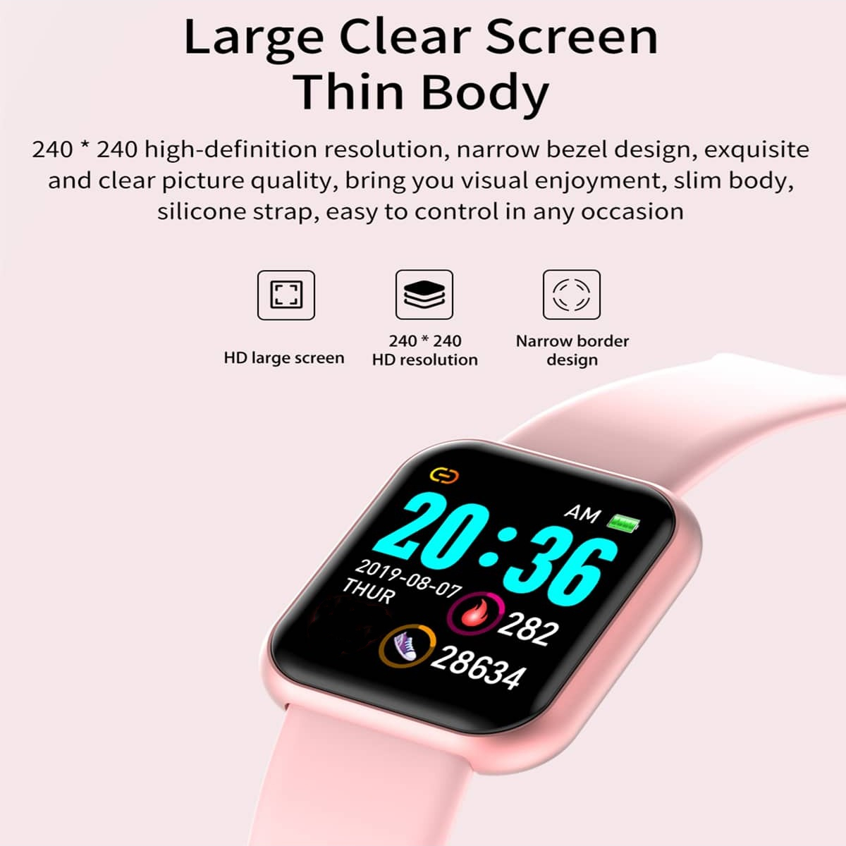 Sport Bluetooth Smart Watches  - Watch Smart Y68 ulasan dan harga
