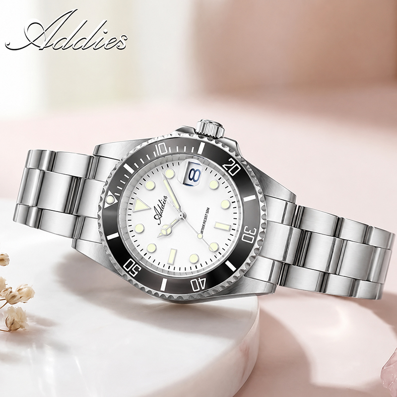 ADDIES 36mm 50m Waterproof Wom - Luxury Ceramic Watch ulasan dan harga