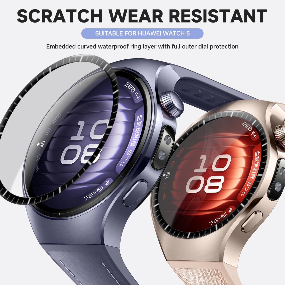 1-5Pcs Soft Screen Protector F - Smartwatch Watch Huawei ulasan dan harga