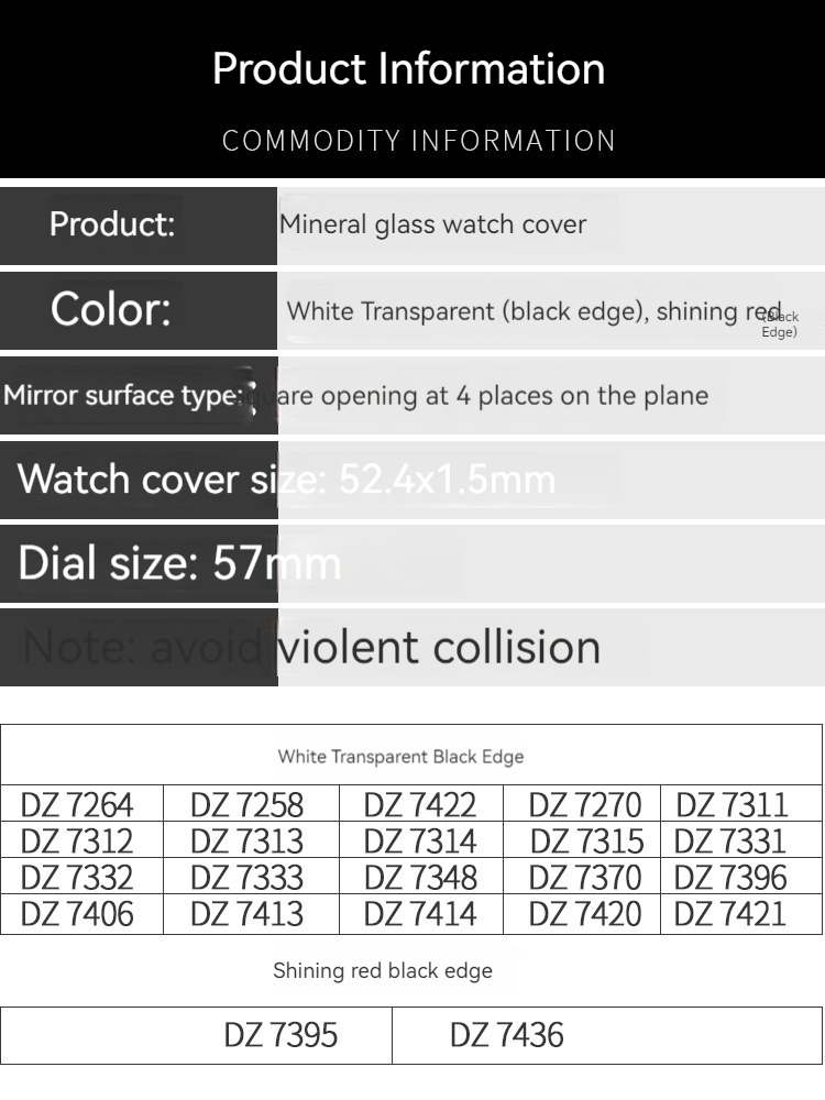 Mineral glass For Diesel DZ431 - Diesel Watches Smartwatch ulasan dan harga
