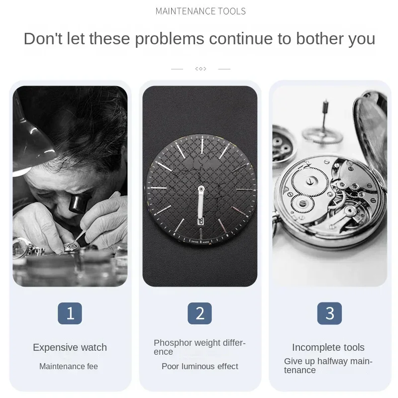 4 Colors Professional Watch Lu - Watch Lubricant Oil ulasan dan harga
