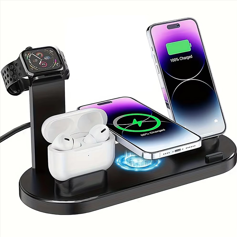 7 in 1 Wireless Charger Stand  - Watch 7 Smartwatch Iphone ulasan dan harga