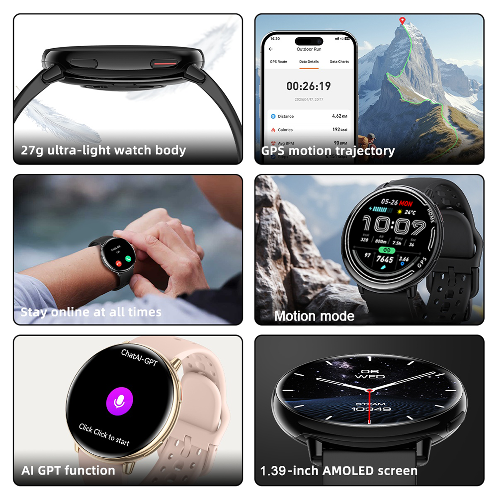 New hot GPS smartwatch 1.43 AM - Smartwatch Watches For Women With Gps ulasan dan harga