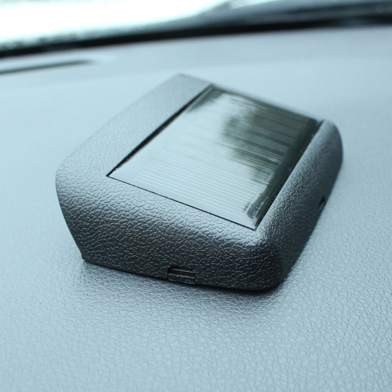 Automobile Solar Powered Clock - Solar Powered Watch ulasan dan harga