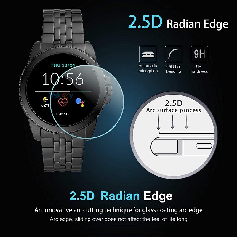 5PCS Smart Watch Screen Protec - Hybrid Smartwatch ulasan dan harga