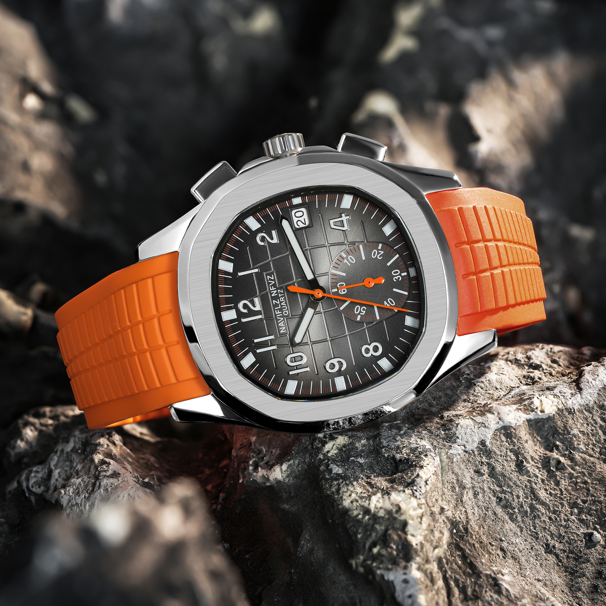 NAVIFLZ NFVZ Design New Luxury - Smartwatch Branded Watches For Men ulasan dan harga