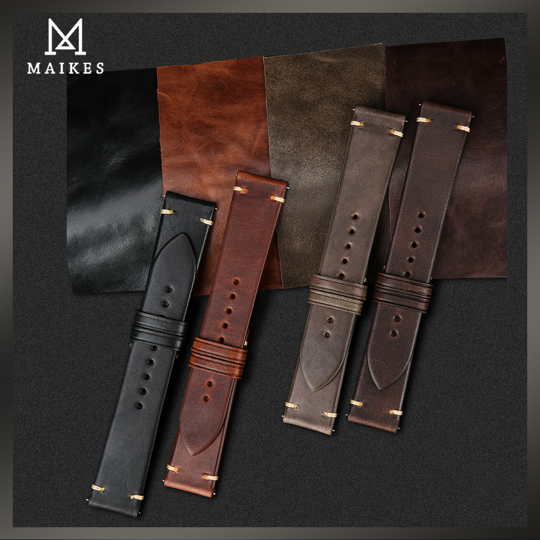 Retro Leather Watchband Men Wo - Smartwatch Casio Watches For Men ulasan dan harga
