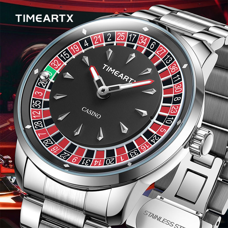 TIMEARTX Brand New Luxury Quar - Smartwatch Branded Watches For Men ulasan dan harga