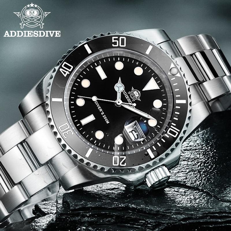 ADDIESDIVE Men's Classic Watch - Luxury Ceramic Watch ulasan dan harga