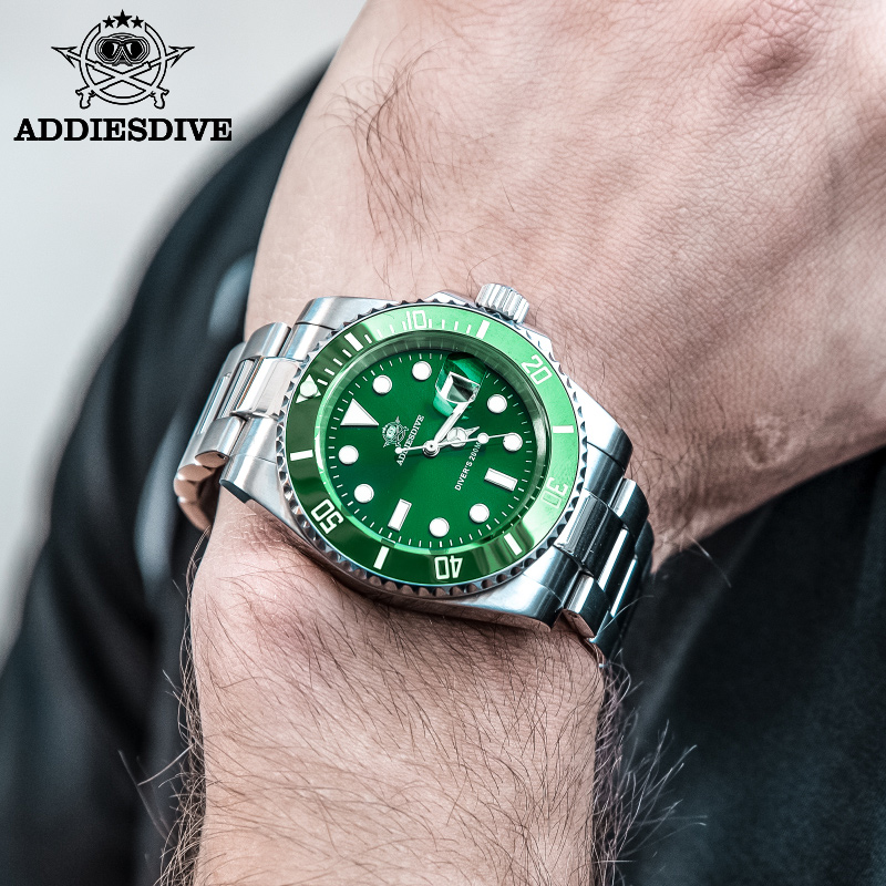 ADDIESDIVE Men's Classic Watch - Luxury Ceramic Watch ulasan dan harga