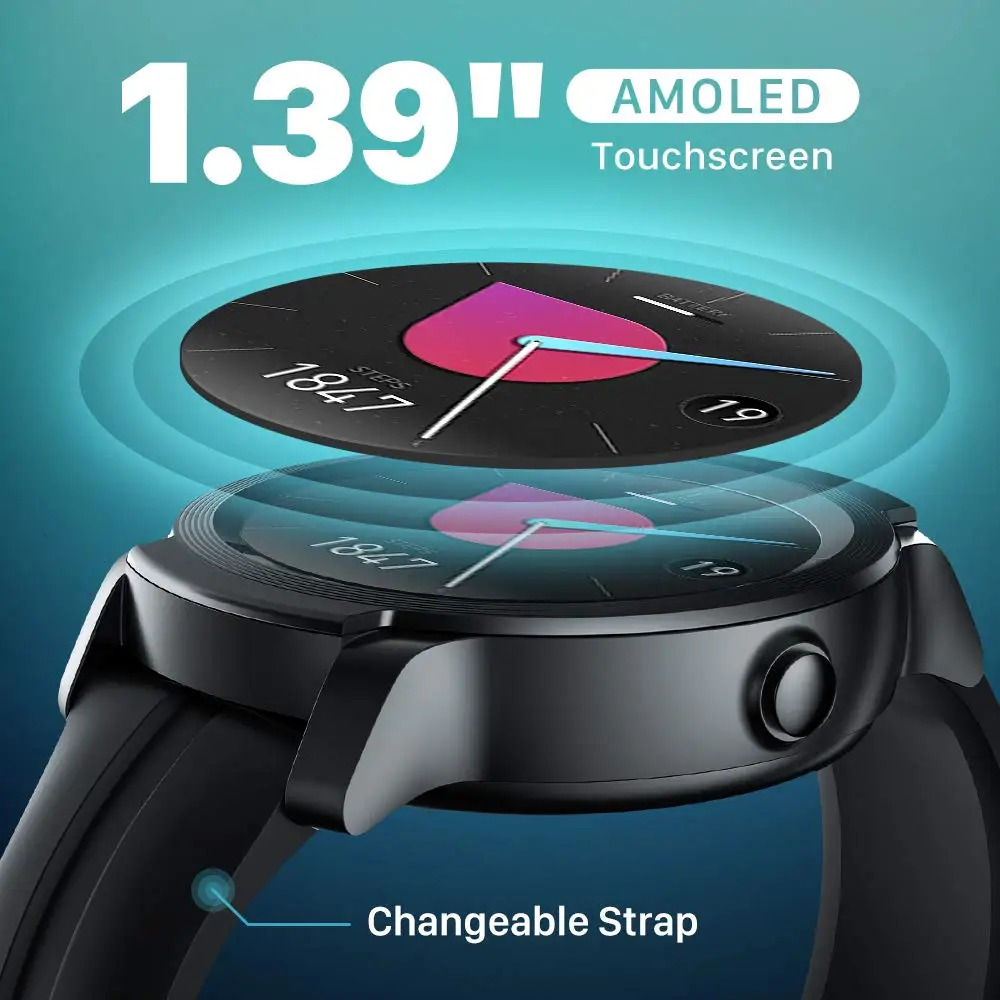 TicSmartwatch E2 For Men Wear  - Watch Esim ulasan dan harga