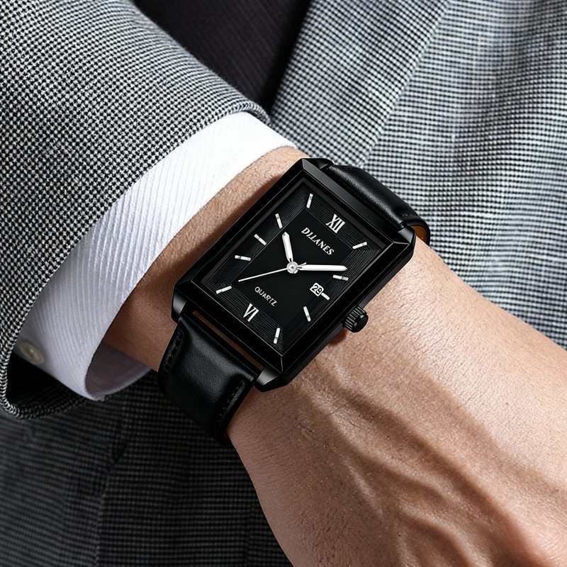 Casual Leather Men's Watches F - Smartwatch Branded Watches For Men ulasan dan harga