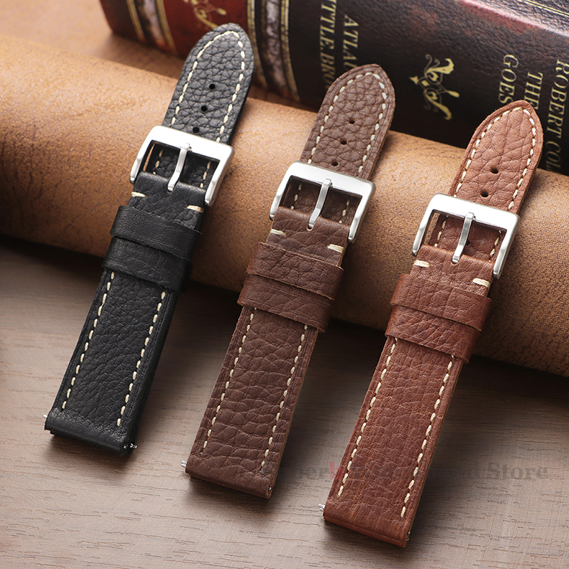 Cowhide Watch Band 20mm 22mm 2 - Omega Watches Smartwatch ulasan dan harga