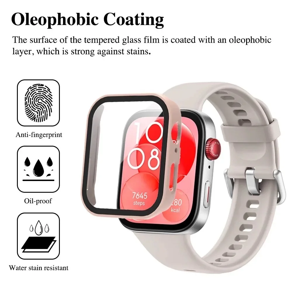 PC Case+Tempered Glass For Hua - Smartwatch Watch Huawei ulasan dan harga