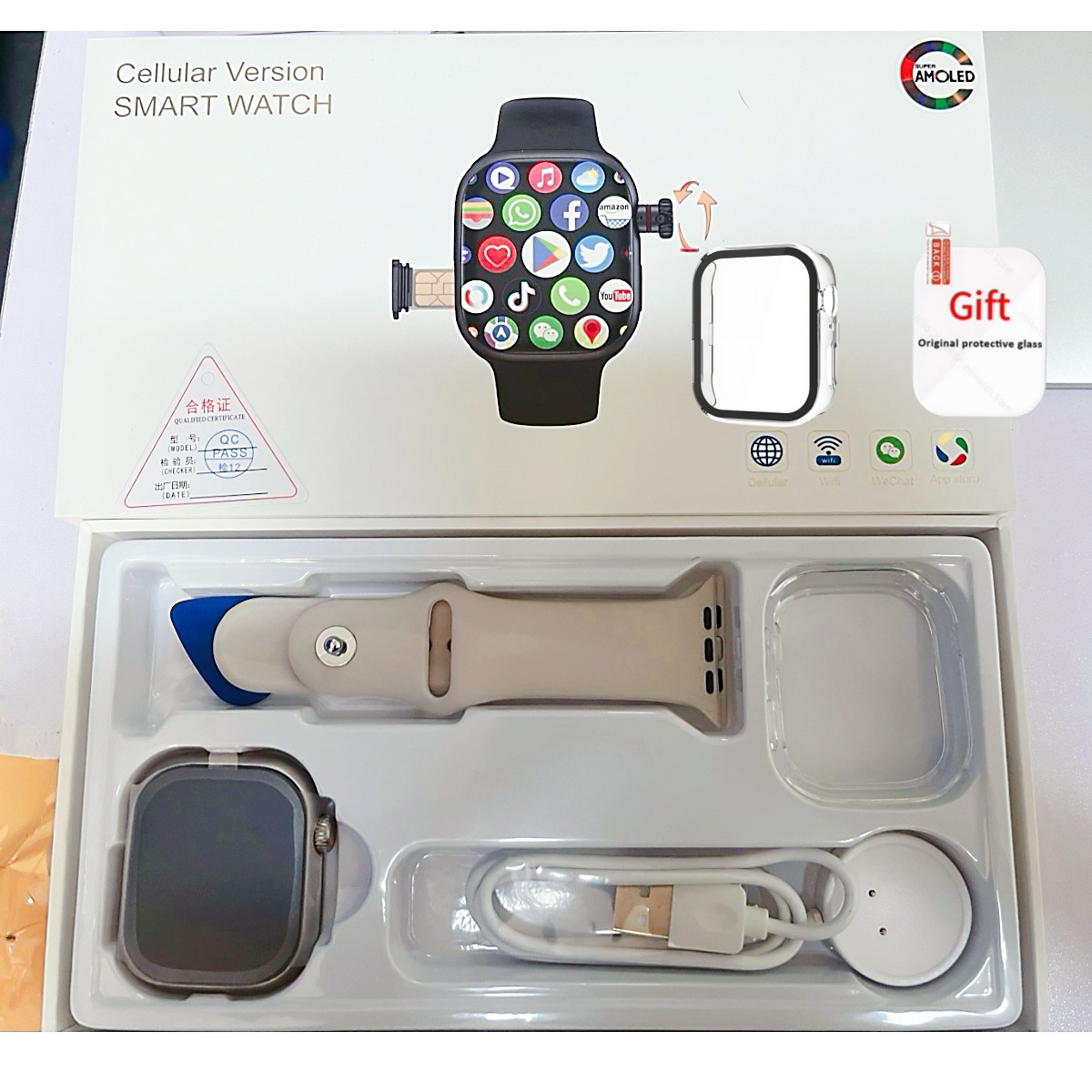 CD99 Smart Watch 8GB RAM AMOLE - Smartwatch Watches For Women With Gps ulasan dan harga