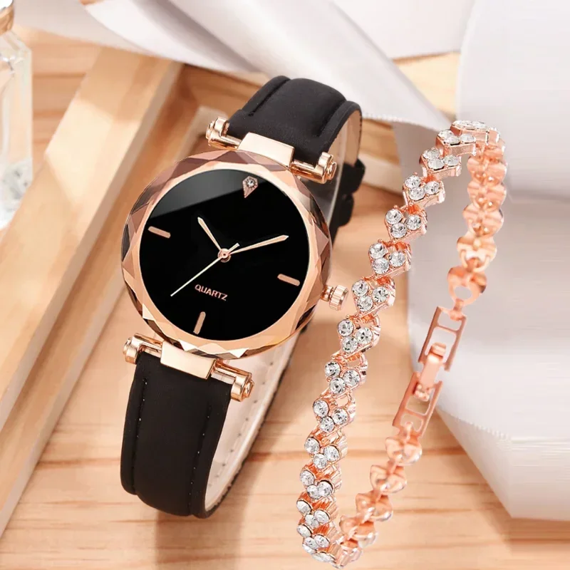2PCS Set Luxury Watch Women Br - Ladies Fashion Watch ulasan dan harga