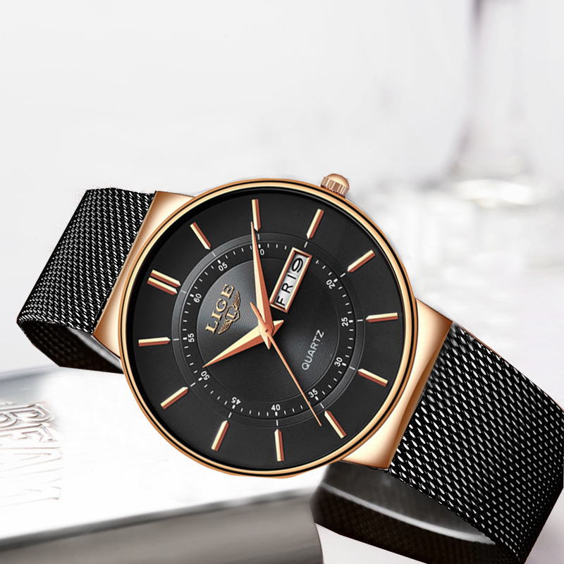 LIGE Women Watches Luxury Bran - Ladies Fashion Watch ulasan dan harga