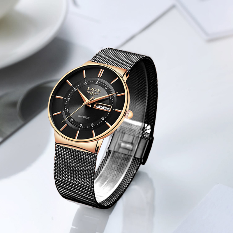 LIGE Women Watches Luxury Bran - Ladies Fashion Watch ulasan dan harga