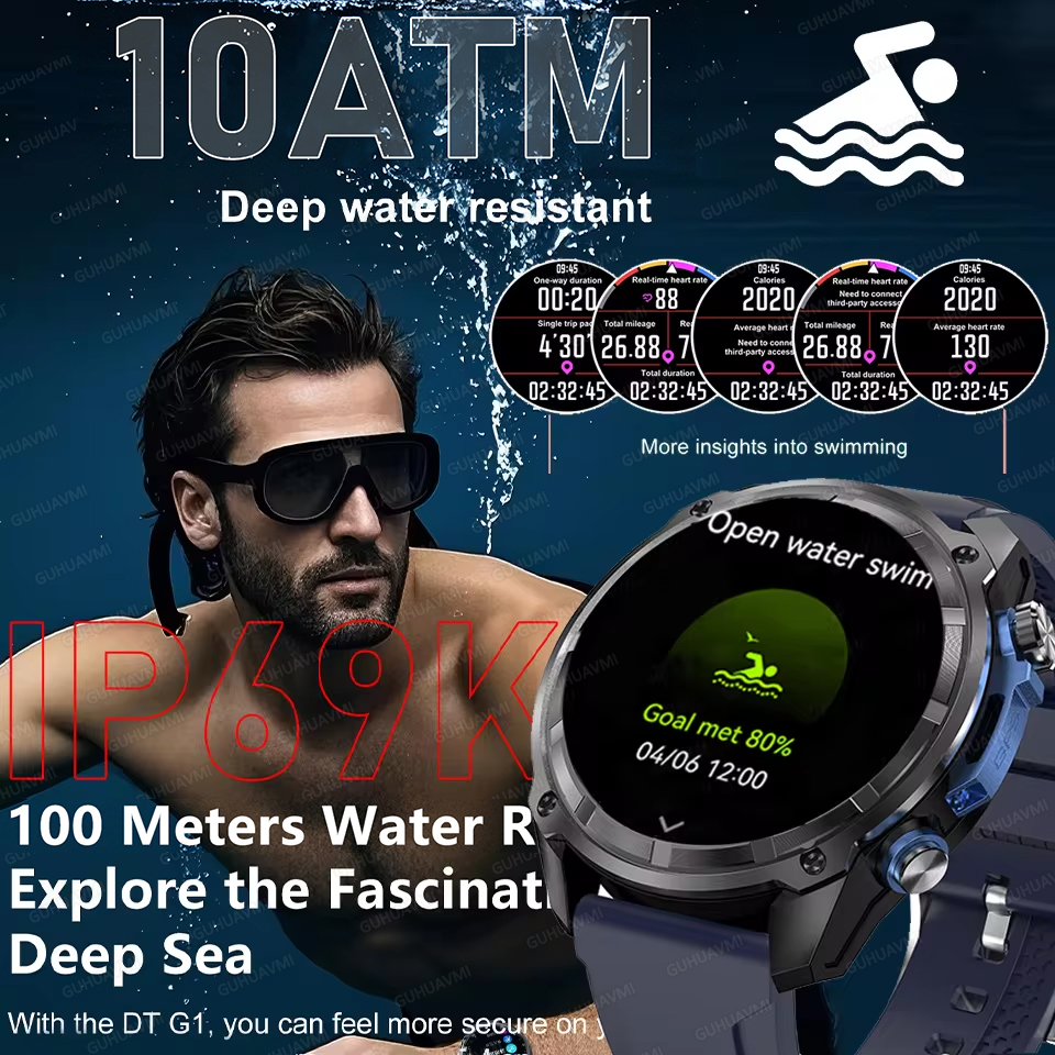 New Military Men  Accuracy GPS - Smartwatch Branded Watches For Men ulasan dan harga