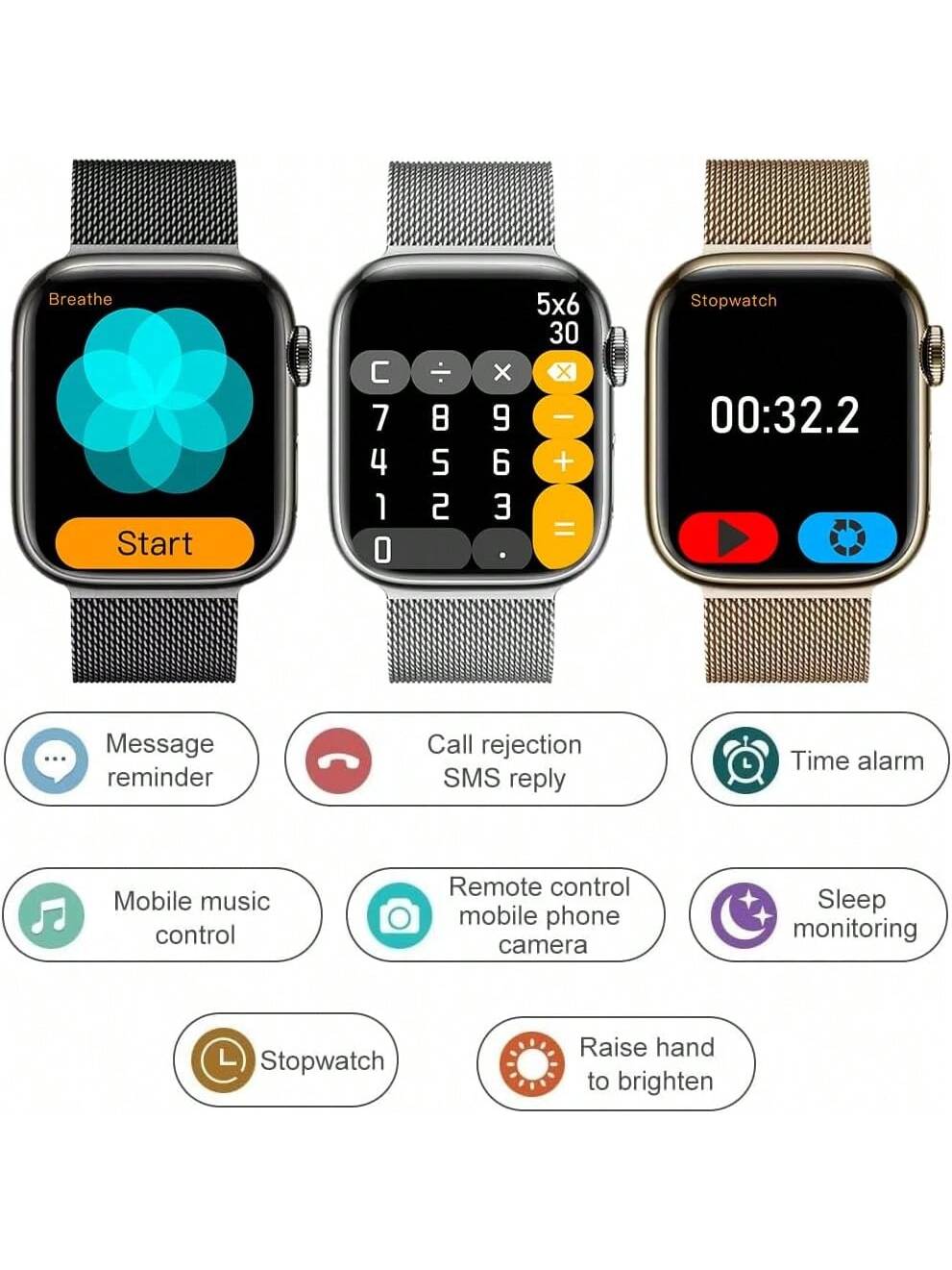 Smart Watches for Women Men (A - Smartwatch Iphone Watch For Men ulasan dan harga