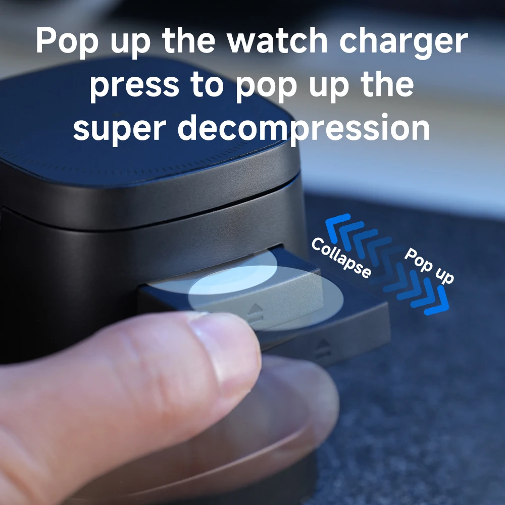 Magnetic 3 in 1 Wireless Charg - Watch 7 Smartwatch Iphone ulasan dan harga