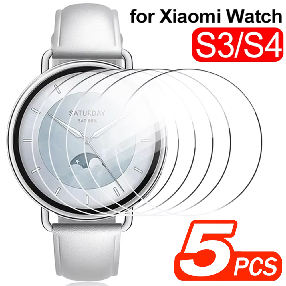5-1pcs HD Clear Tempered Glass - Watch Esim ulasan dan harga