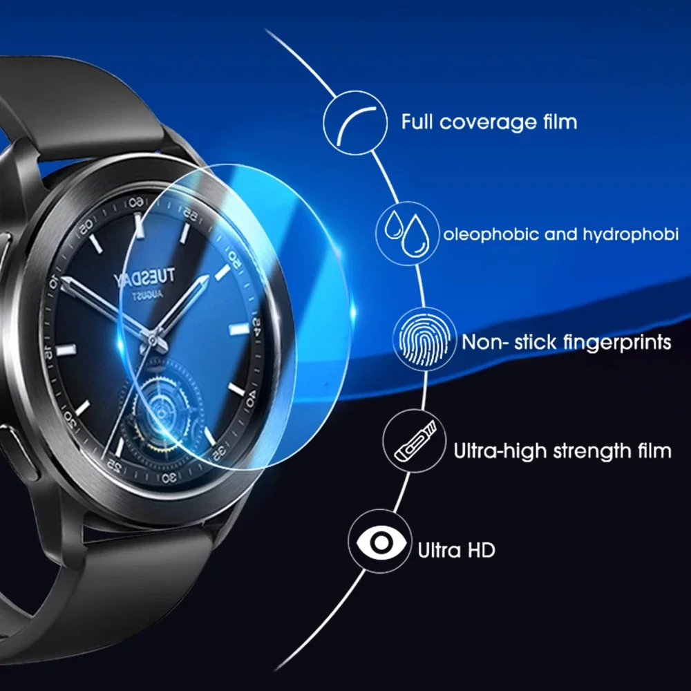 5-1pcs HD Clear Tempered Glass - Watch Esim ulasan dan harga