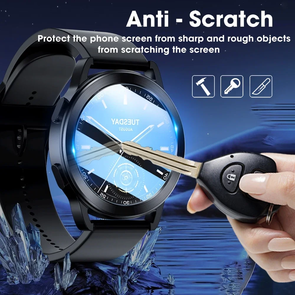 5-1pcs HD Clear Tempered Glass - Watch Esim ulasan dan harga