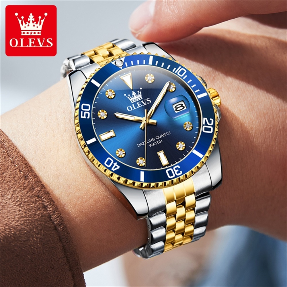 OLEVS Luxury Watch Business Wa - Diesel Watches Smartwatch ulasan dan harga