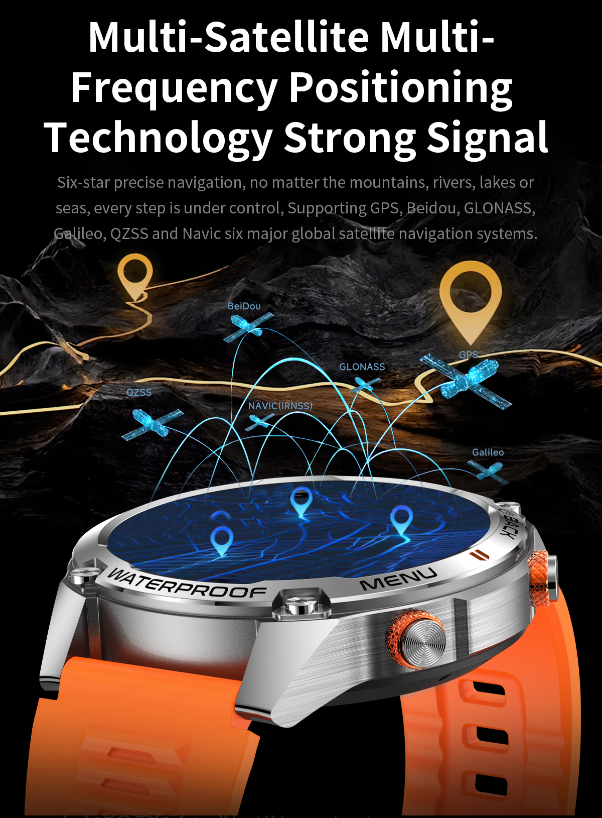 VWAR ACE Ultra GPS Watches Men - Watch Vs Smartwatch ulasan dan harga