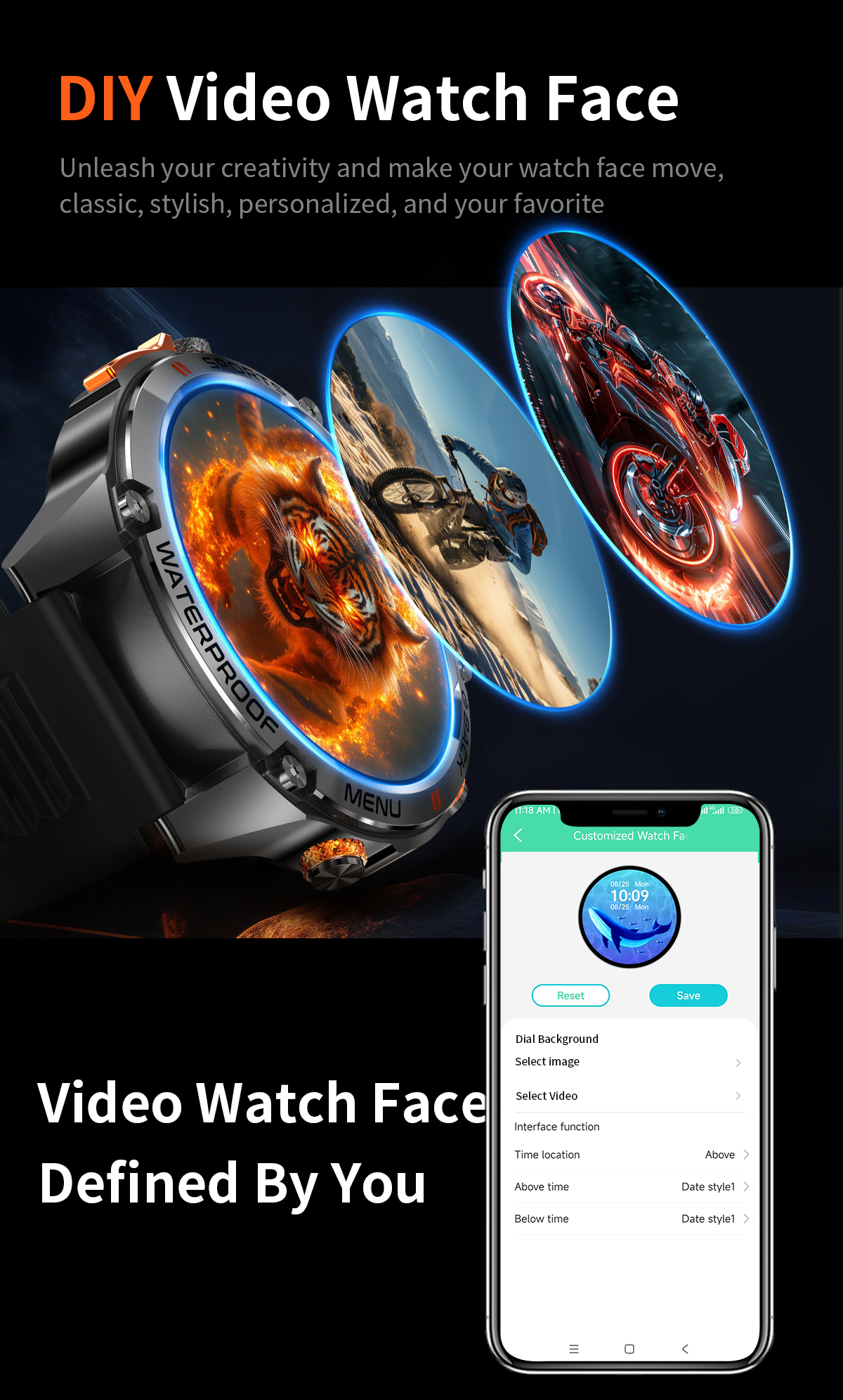 VWAR ACE Ultra GPS Watches Men - Watch Vs Smartwatch ulasan dan harga