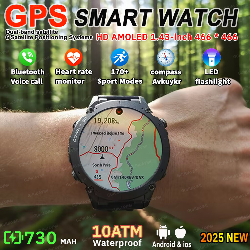 2025 Upgraded New Outdoors Spo - Smartwatch Branded Watches For Men ulasan dan harga