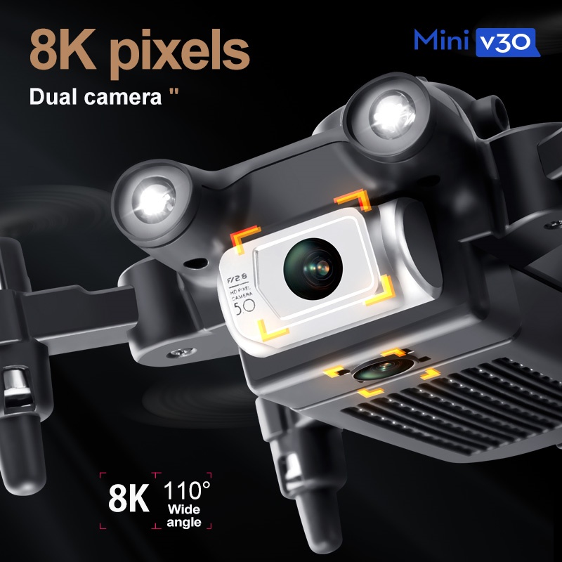 4DRC V30 Mini Drone 4K Profess - Hybrid Smartwatch ulasan dan harga