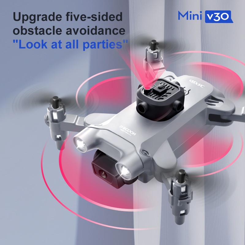 4DRC V30 Mini Drone 4K Profess - Hybrid Smartwatch ulasan dan harga