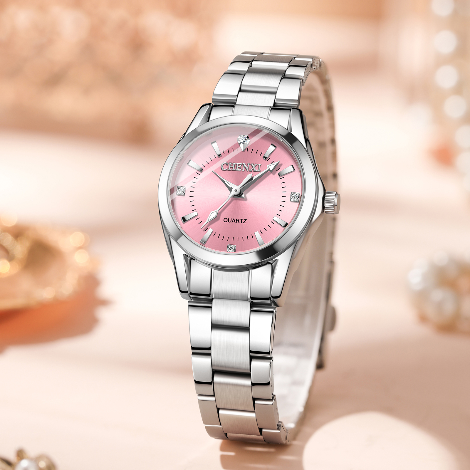 CHENXI 021B Elegant Ladies Qua - Ladies Fashion Watch ulasan dan harga