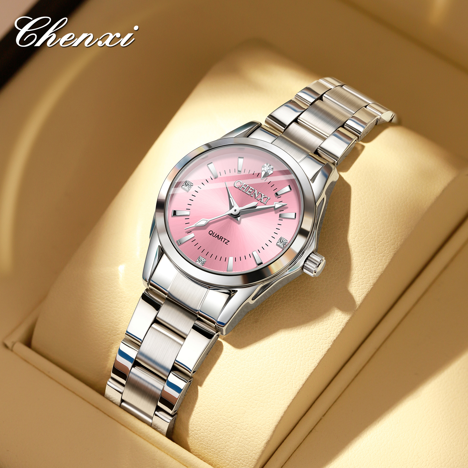 CHENXI 021B Elegant Ladies Qua - Ladies Fashion Watch ulasan dan harga