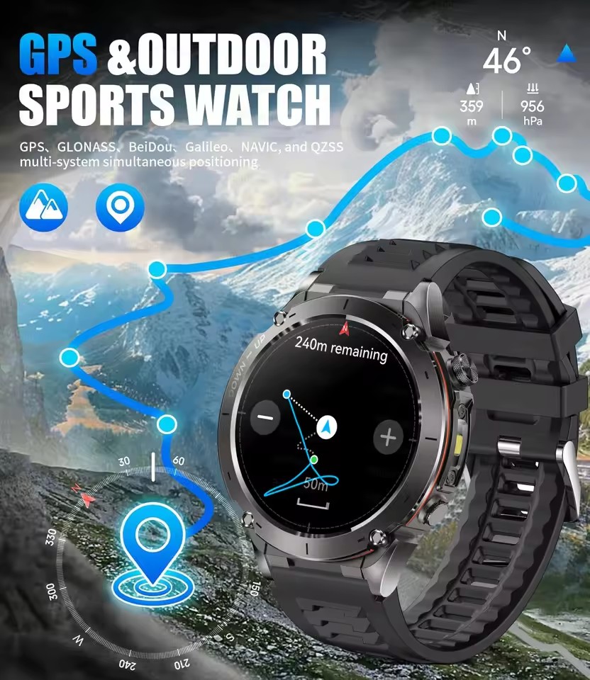 2026 New GUHUAVMI Men Military - Smartwatch Branded Watches For Men ulasan dan harga
